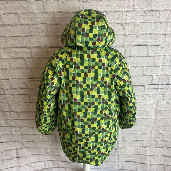 Uniqlo Marni Oversized Down All Over Print Hooded Puffer Coat Size Small - Picture 9 of 13